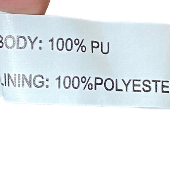 NY & Company black & white bangle purse clutch wristlet with stripes polka dots - Picture 7 of 10